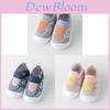 Atmungsaktive Strickschuhe für Babys, rutschfeste Laufschuhe für Kleinkinder Jungen und Mädchen