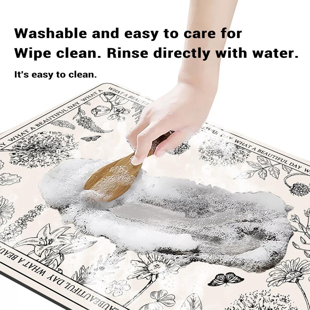 Retro luxury bathroom towels, absorbent foot mats, quick drying anti slip shower carpets, bathroom carpets, door mats, washable