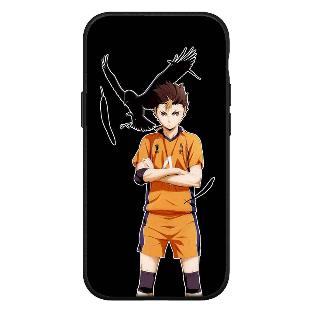 for Samsung Galaxy S25 S24 S23 iPhone 17 16 15 Xiaomi Redmi Note 14 13 12 11 Plus Pro Max XR Phone Case Lovely Haikyuu Hinata Shoyo OPPO Huawei Cover