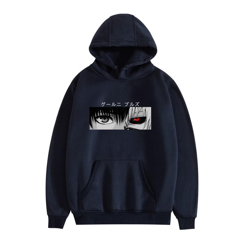 New Tokyo Ghoul Quadratic Element Japaneses Comics Hoodie New Tracksuit Men Women Fashion Autumn Winter Fleece Sweatshirt Loose