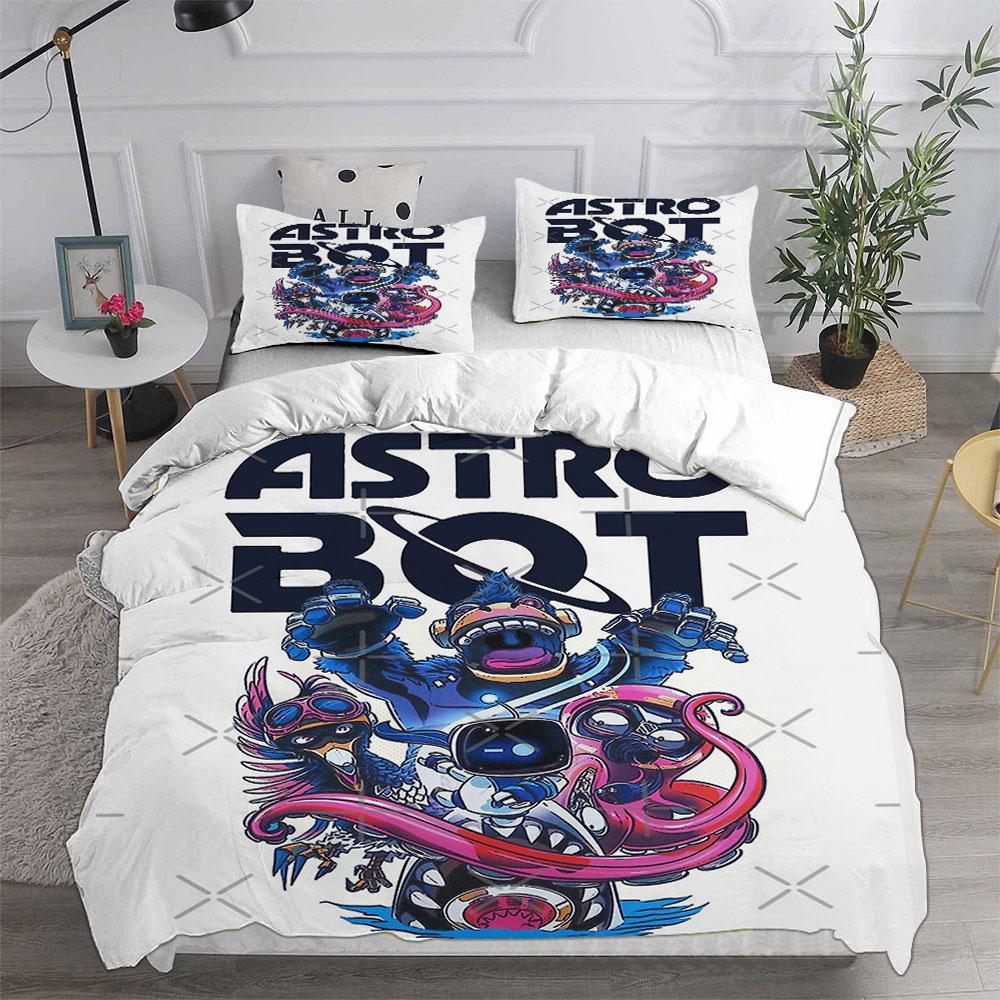 ASTRO BOT Ložní soupravy Přehoz na postel Přikrývka Povlak na přikrývku Povlak na polštář 2-3dílné sady Dětská Dekorace ložnice pro dospělé Dětské dárky