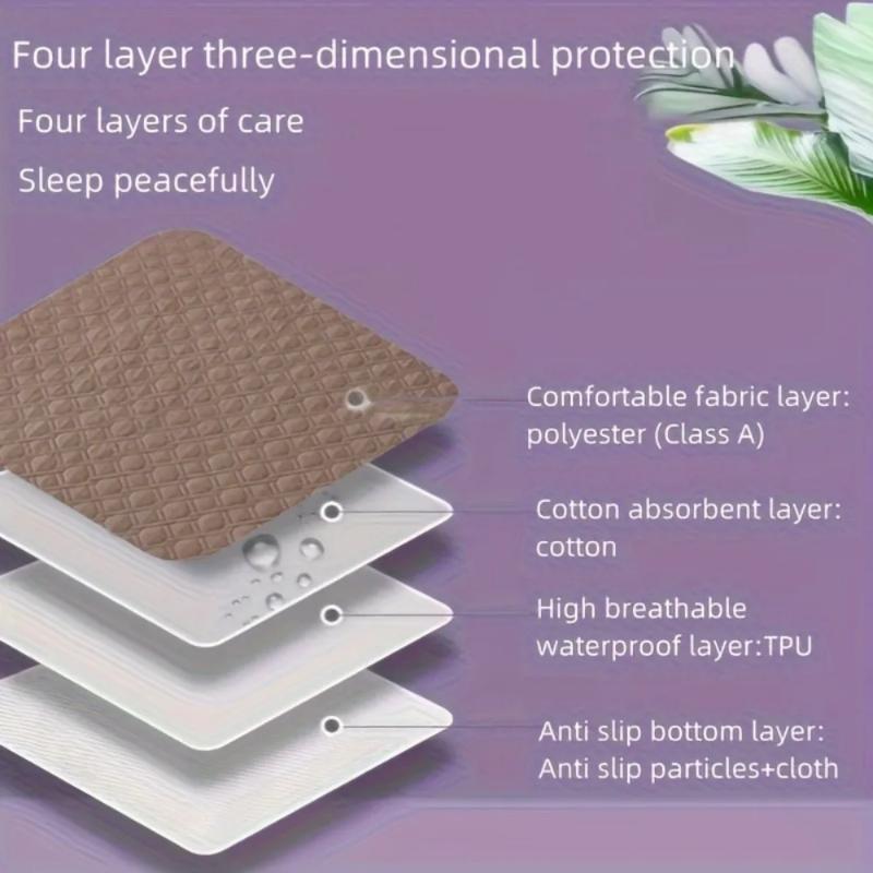 Urine Mattress Breathable Waterproof Washable Cotton Bed Cushion Ventilation Extralarge Size Diaper Nursing Simple Practical Mat