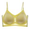 Women V Neck Wireless Comfort Bra With Breathable Fabric