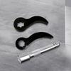 Crowbars Adapter Head Tool Adjustable Angle Head Strong Pry Bar for Ratchet Open End Wrench Heavy Duty Crowbars