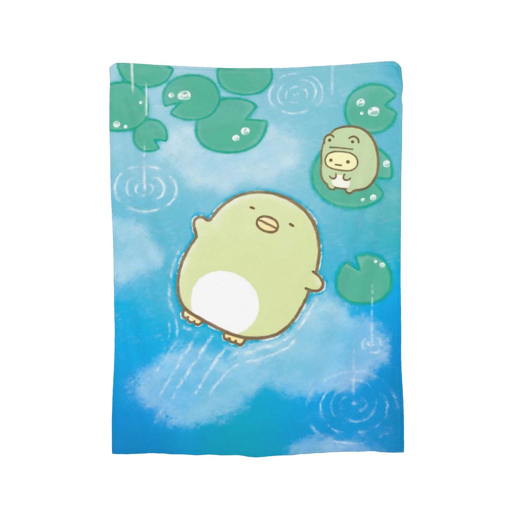 Cartoon Sumikko Gurashi Blanket Cover Flannel Throw Blanket Summer Air Conditioning Personalised Ultra-Soft Warm Bedspreads,