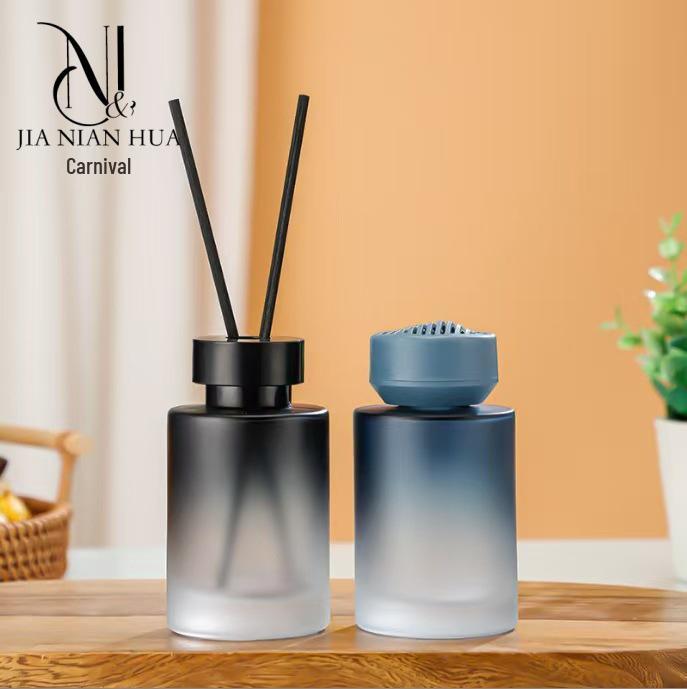 Gradient Glass Aroma Diffuser Bottle (Empty, Flameless)