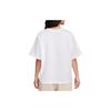 Nike Drop Shoulder Sleeve T Shirt Women's White FJ2714-100