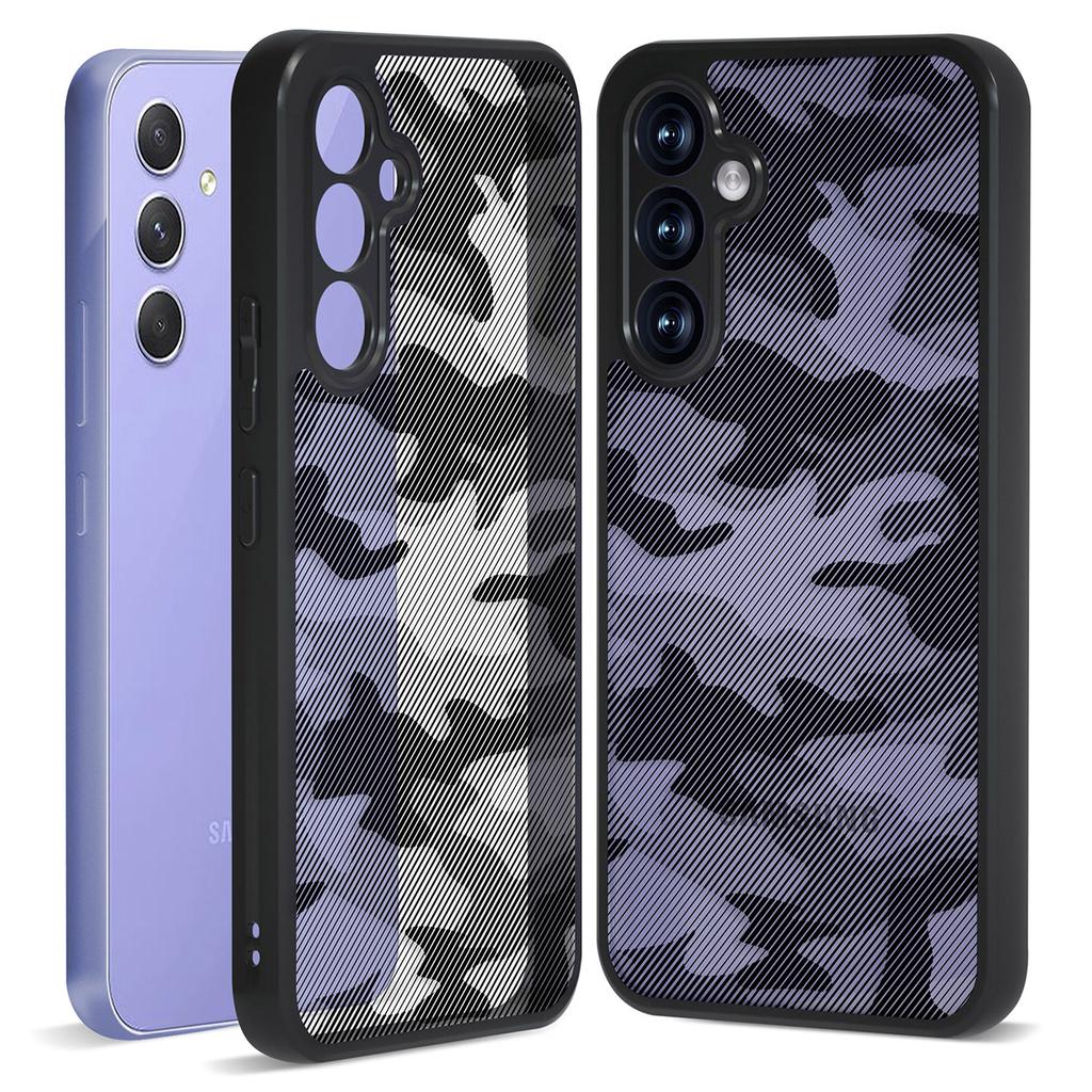 IBMRS For Samsung Galaxy A55 5G Phone Case PC+TPU Dual Layer Drop Protection Cover