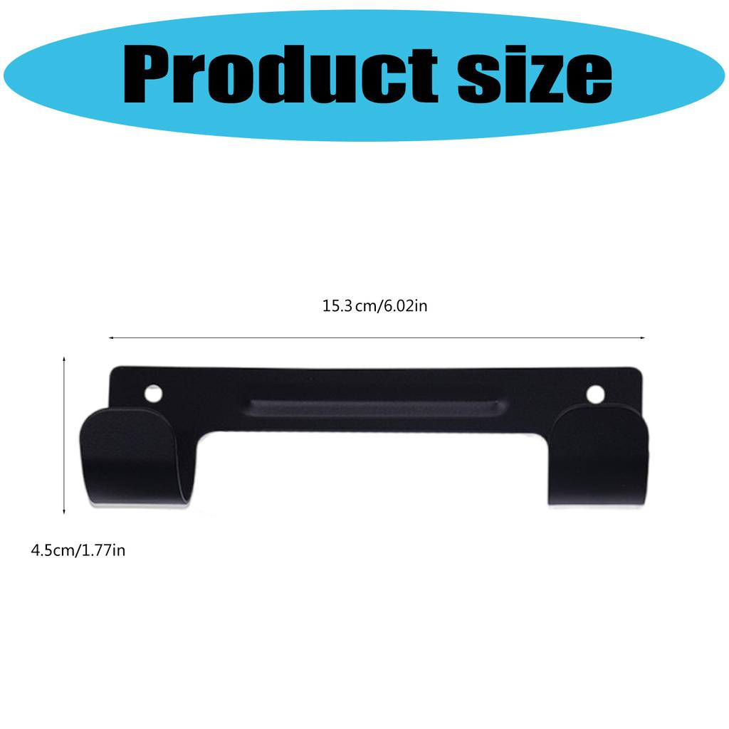 Foldable Ironing Board Wall Hook Heavy Duty Steel Construction Easy DIY Installation Compact Storage Solution For Home