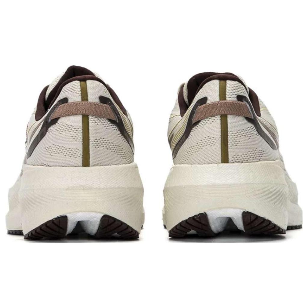 Saucony Triumph 20 Fabric Cushioning Slip Resistant Abrasion Resistant Low top Marathon Running Shoes Unisex Beige S20759-203