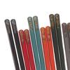 10Pairs Chinese Style Colourful Chopsticks Set Alloy Antifungal National Tide Chopsticks Food Grade Heat-resisting