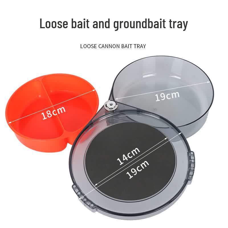 

Transparent Plastic Fishing Bait Mixing Basin