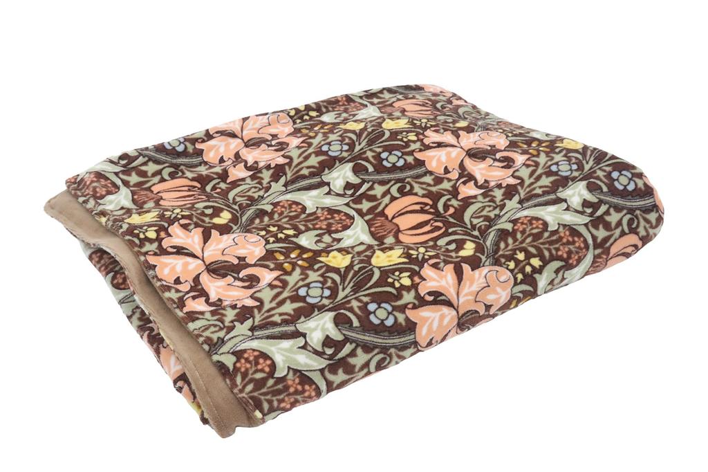 Romance Kosugi Warm Duvet Cover Double Long x 210 cotton brown with pile part that is gentle on the skin (190 cm) 100%