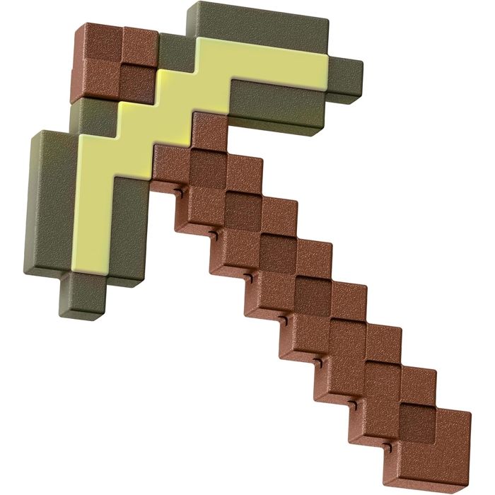 Accessoires de combat - MATTEL - Pioche en or - Design pixélisé - Pour enfants à partir de 6 ans