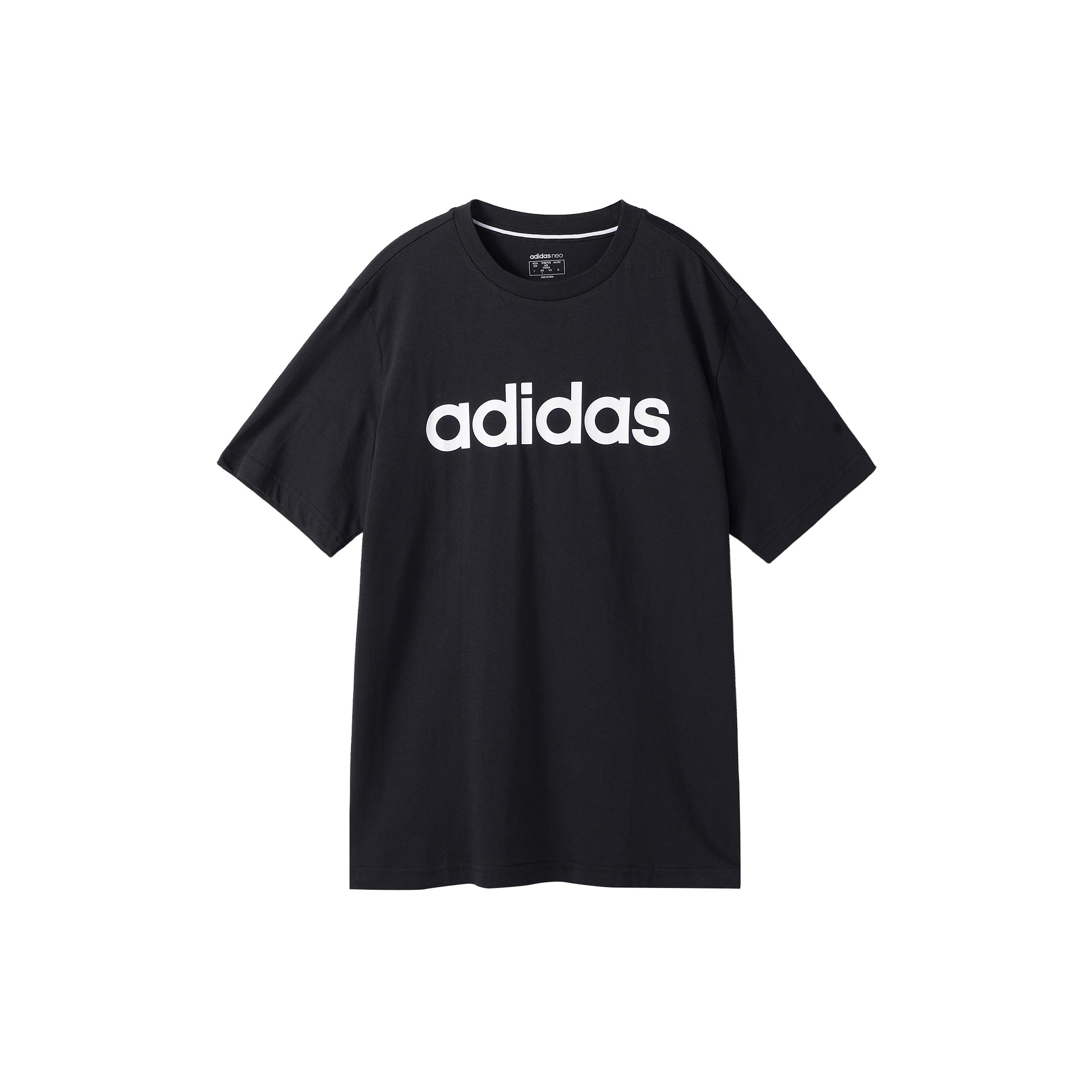 Adidas Neo Set-in Sleeve T-Shirt Men s Black GP4887 S