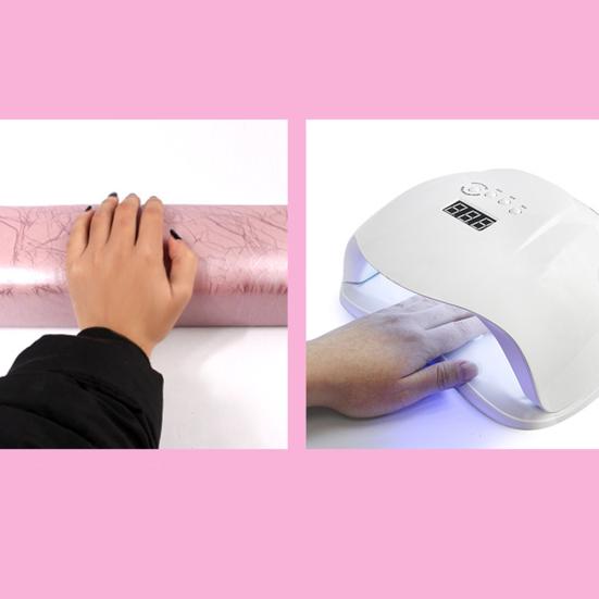 Měkká omyvatelná podložka pod ruku, opěrka zápěstí, držák ruky, podložka, pomůcky pro nail art