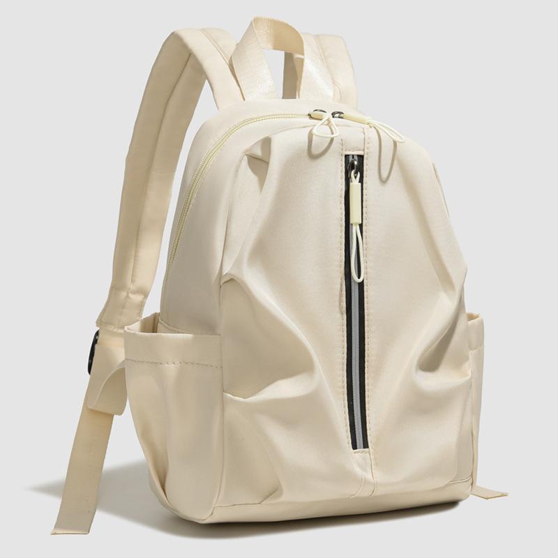 Schoolbag1011 New Simple College Student Schoolbag Casual Korean Version Backpack Fashionable Men's and Women's Backpack Travel Casual Backpack