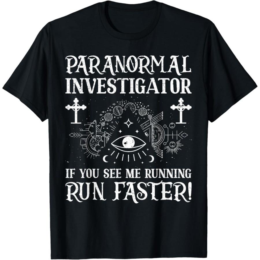 Ghost Hunter Paranormal Investigator T-Shirt XXXXXL чёрный