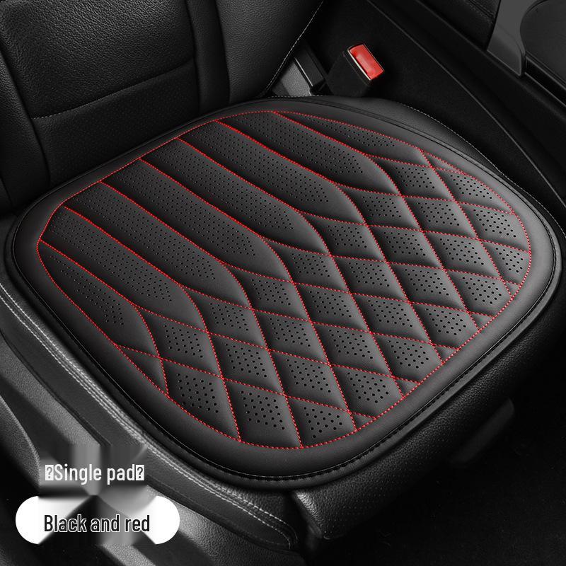 All-Season Leather Car Seat Cushion for Sedans, SUVs, Trucks, MPVs, Vans, Home & Office Seats