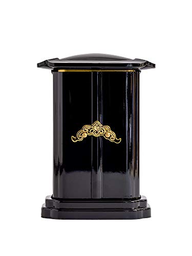 Buddhistische Statue, Seishi Bodhisattva (reines Gold plattiert), in einem PC-Gehäuse. Bildhauer: Keishu Watanabe. Originalmodell (geboren im Jahr des Pferdes). Zo