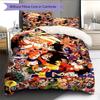 Dragon Ball Pattern Bedding Home Decoration Birthday Gift (1 * Duvet Cover + 2 * Pillowcase, Without Core)