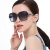 New European and American fashion polarized sunglasses women's large frame colorful series sunglasses anti-ultraviolet tide