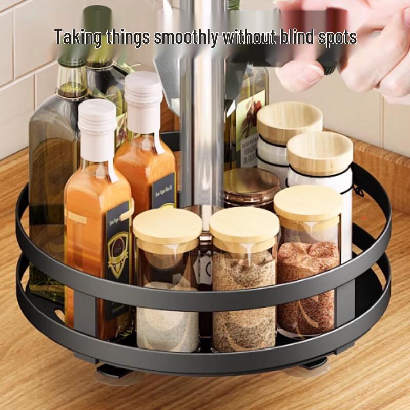Rotary Countertop Kitchen Spice Organizer