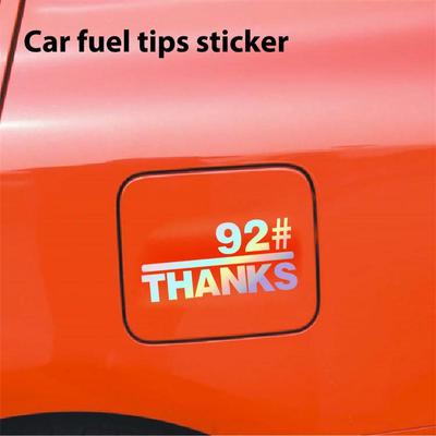 Car Stickers And Decals Truck Oil Tank Cap Decals Adhesive Car Oil Tank Reminder Sticker For Car Convertible Car Auto Truck RV