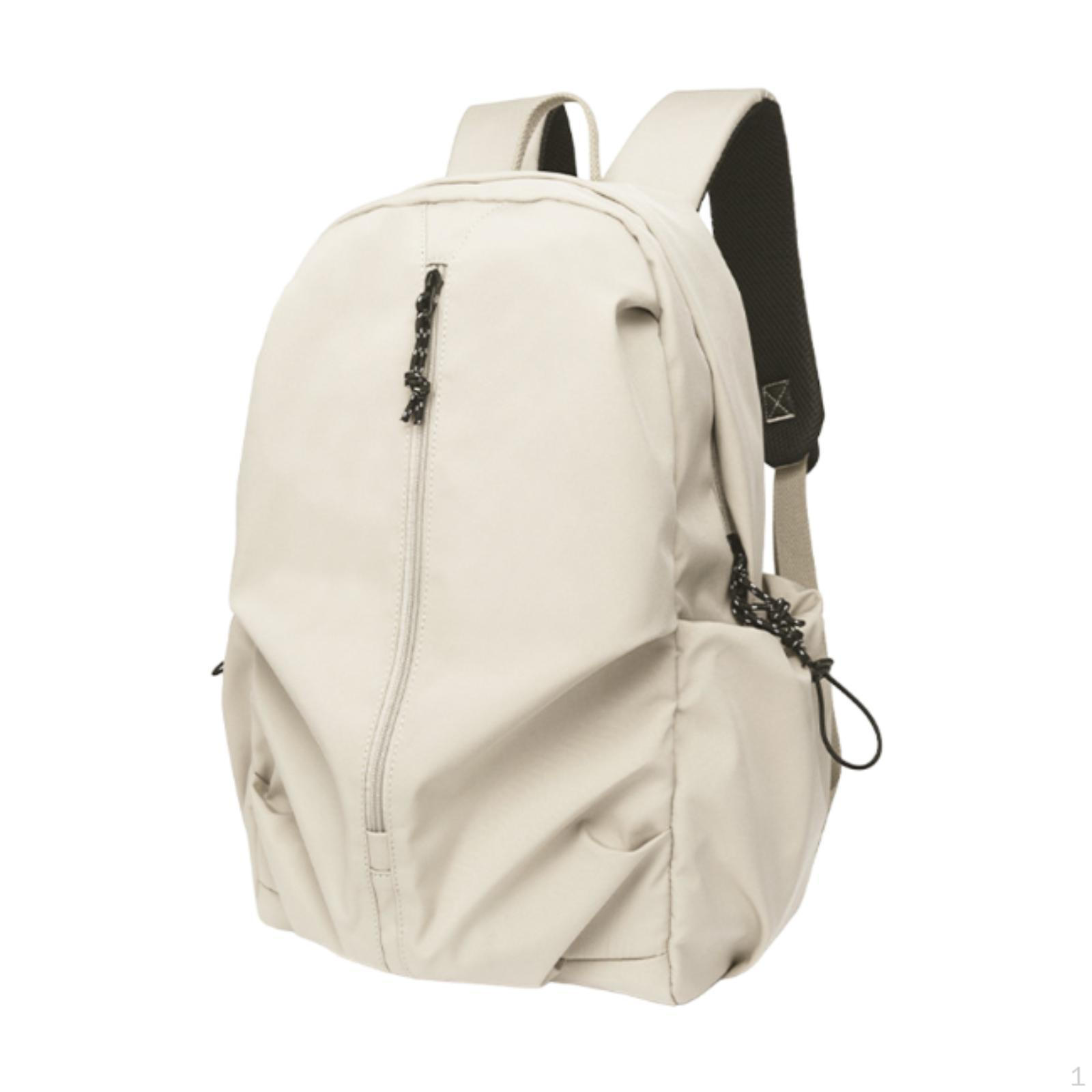 

Backpack for Laptops And Travel with Adjustable Straps Men Women білий