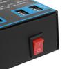 Car Power Inverter Cigarette Lighter Socket Quick Charge 12V/24V To 220V Car Splitter with 4 USB Ports 1500W