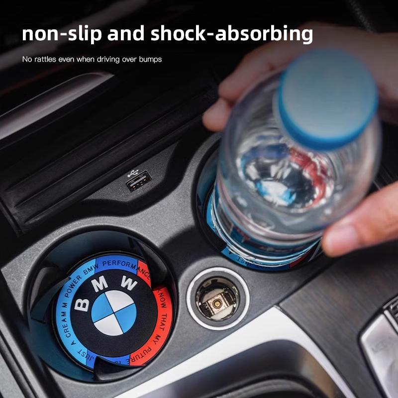 For BMW 5SG30 Car Interior Water Cup Mat For BMW X1 X2 X3 X5 X4 E46 E90 E60 F30 F10 E39 E36 F20 E87 E92 E91 E30 F11 F31 G30 G20