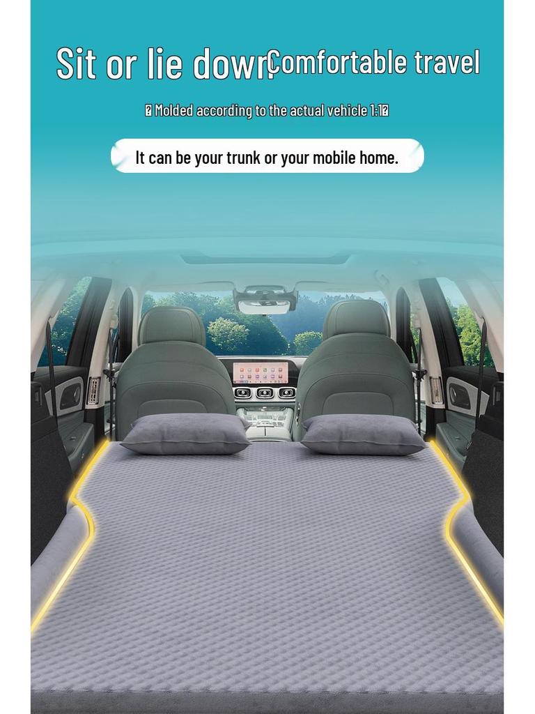 Chery Fengyun T10 Car Trunk Inflatable Mattress: Rear Seat Air Cushion Sleeping Pad.