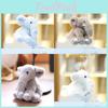 Elephant Plush Toy With Pp Cotton For Girls Gift Keychain And Bag Decor