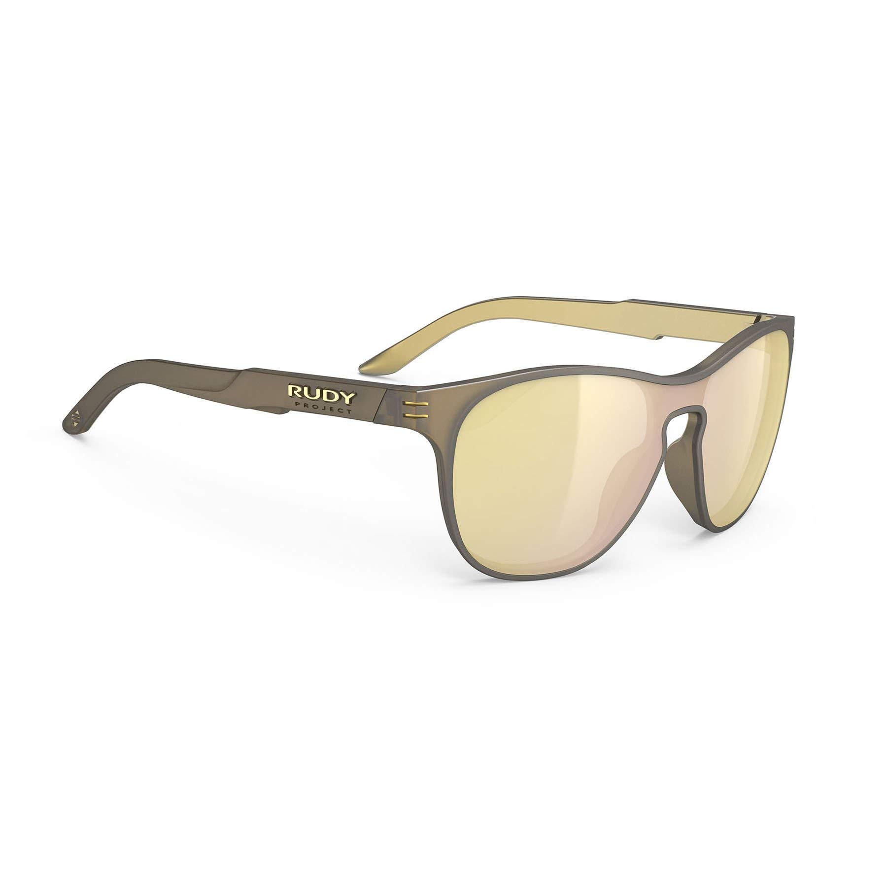 

Спортивные солнцезащитные очки SOUNDSHIELD Ice Gold Laser Gold [Rudy Project] Матовые/Мульти SP735721-0000
