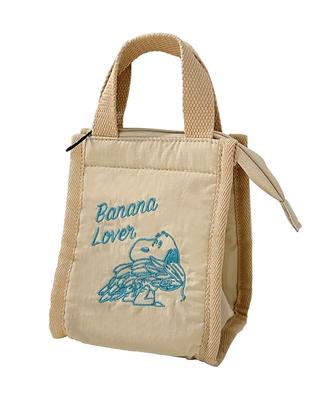 [Rootote] 8607 SNOOPY Easy Cooler, Baby Size, IP Thermo K, Peanuts-9B (02 BANANA Beige)