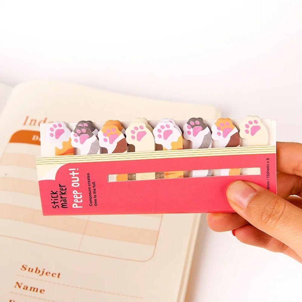 Cartoon Cartoon Animals Marker Paper Bookmark Kawaii Memo Pad