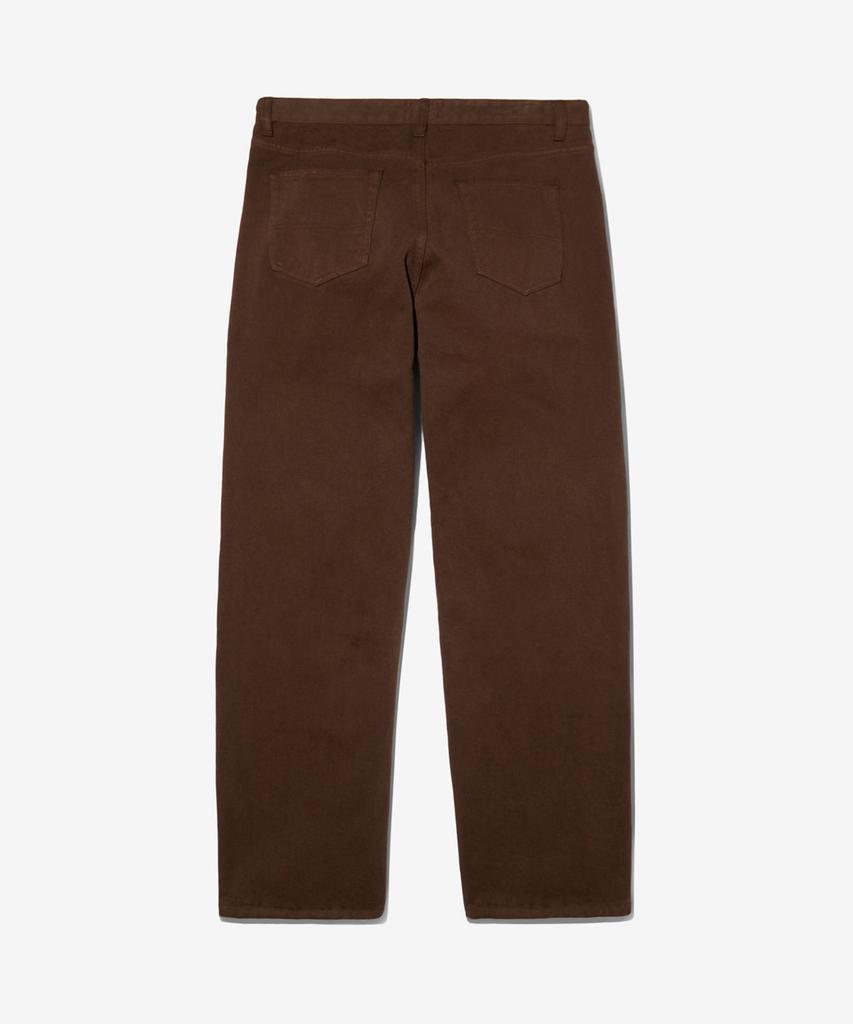 Noa (U) Brushed Pleated Jeans Fudge