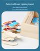 Wooden Animal Dress-Up Puzzle: Bear Changing Clothes Toy for 3-6 Year Olds