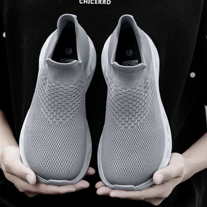 TUINANLE Men's Wide Toe Minimalist Sports Shoes Breathable and Comfortable Barefoot Shoes Breathable Black Fitness Running Women's Sneakers