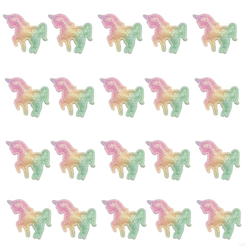 20Pcs Sequins Animal Appliques for Jackets Dress Hairpin Costume Embellishments