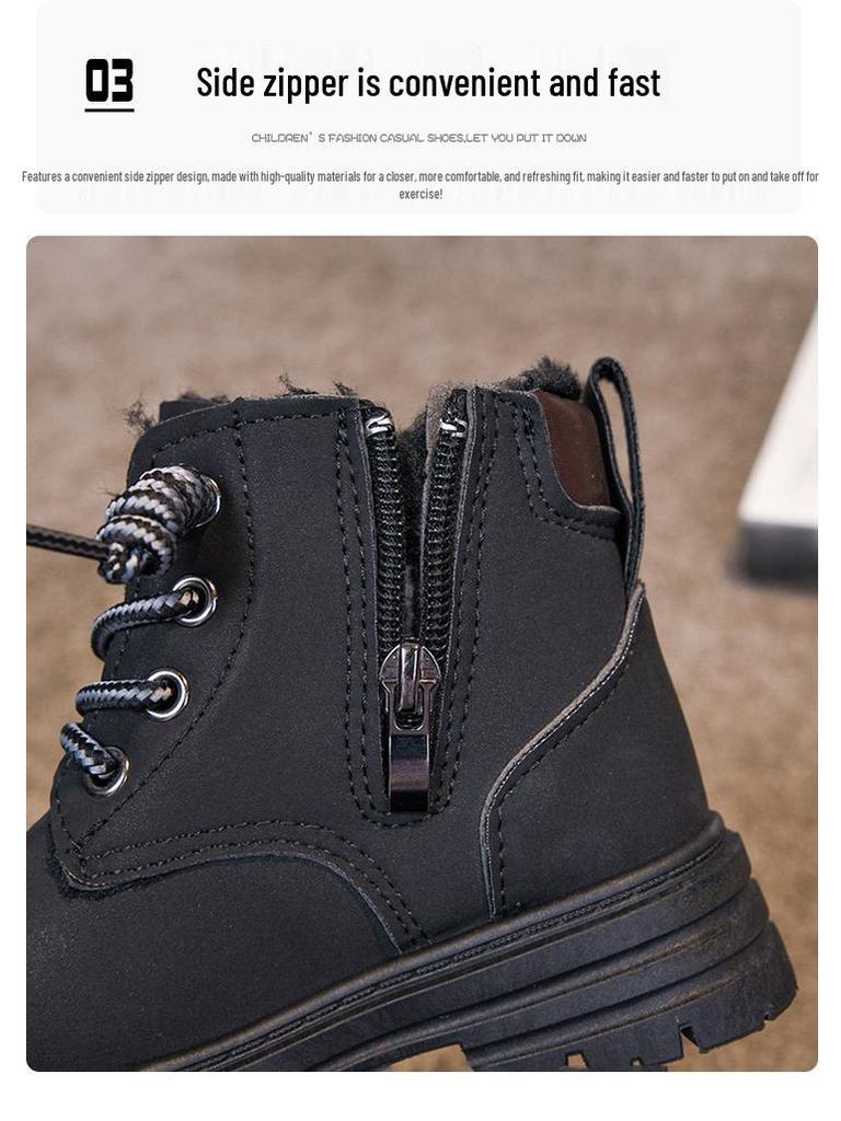 Dr. Martens Toddler Boots: Unisex Warm Yellow Cotton Short Boots for Boys & Girls (Autumn/Winter 2025)