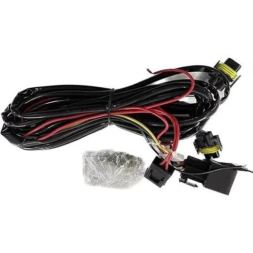 Fog Lamp set For Mahindra XUV 300 With Bulb, Grill, Wiring, Switch (PAIR)