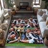 Juventus Personalized Name Floor Mat Perfect for Kitchen Playrooms Study room Dining Room Antislip Carpet Anime Office Decor
