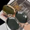 Metal Mini Acrylic Mirror Round Shoulder Bag With Chain For Daily Use