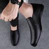 Genuine Leather Mens Shoes Casual Luxury Brand Soft Men Loafers Moccasins Breathable Slip on Male Boat Shoes Plus Size 35-46