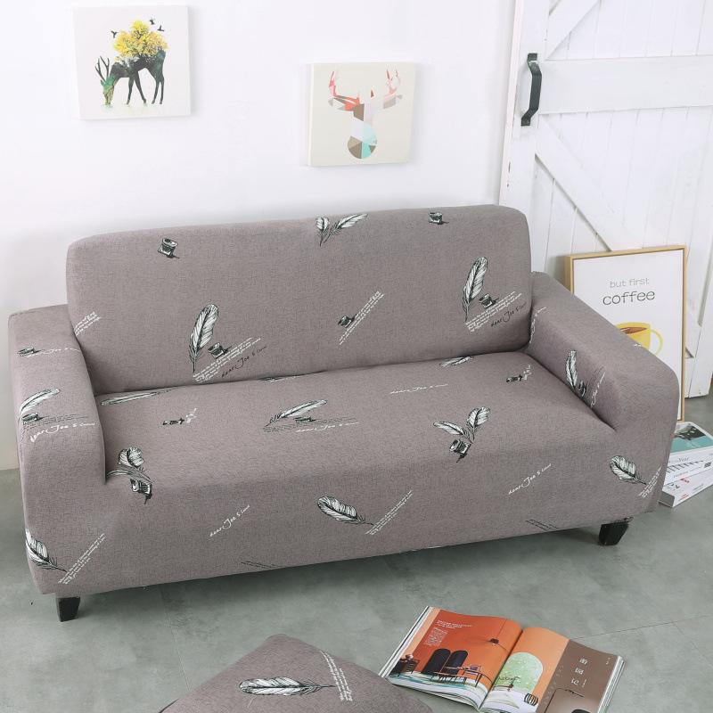 

Sofa Cover Full Cover Fabric Four Seasons Elastic Sofa Cushion Leather Sofa Towel Single Full Cover Combination Universal Type 90-140cm