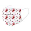 20PC Children'S Christmas Printed Mask Disposable Protective Face Mask