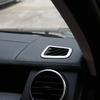 Chrome Interior Accessory Dashboard Air Outlet Sticker For Land Rover Discovery 4 LR4 2009-2016,Car Styling