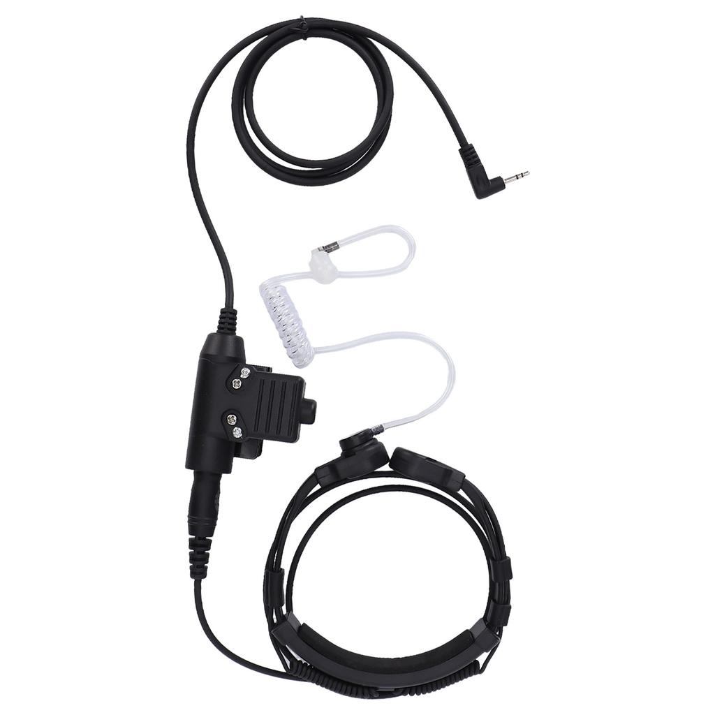 U94 PTT Headset System Adapter U94 PTT Throat Mic Headset for Motorola T5428 6200C T80 and Other