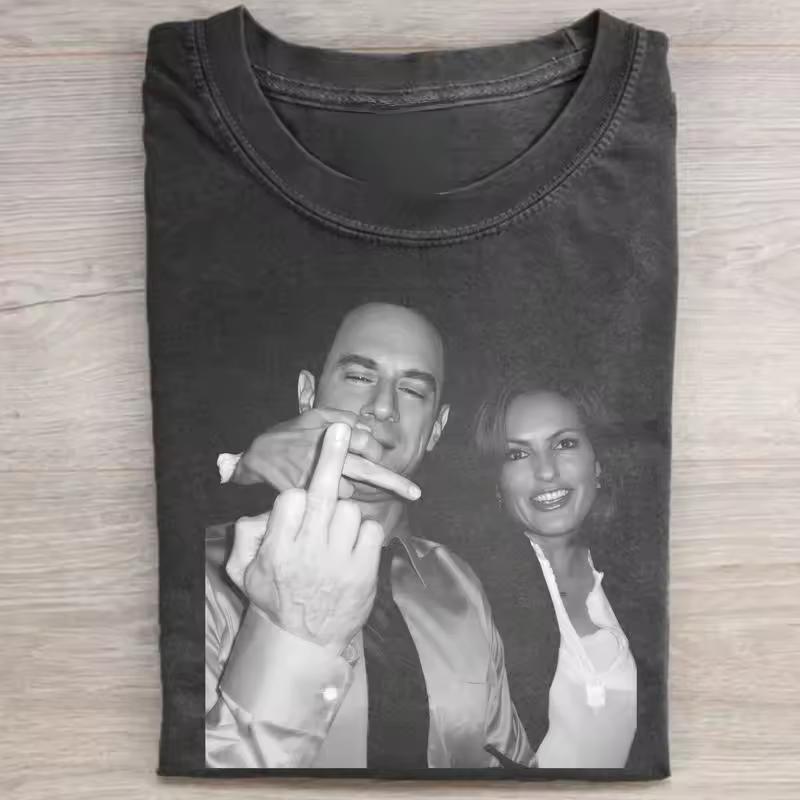 Meme Photo Collage Vintage Funny Retro Graphic Tee Cotton Mens Womens T shirt Summer Streetwear
